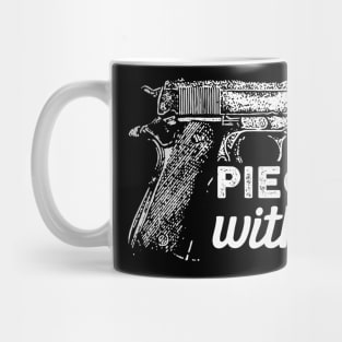 Piece be with you gun lover Mug